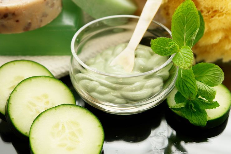 using cucumber for acne