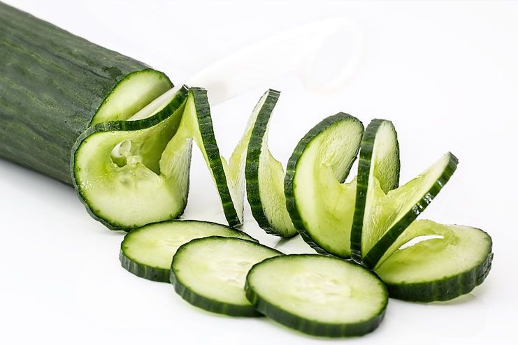 Cucumber to cure Heat Rash
