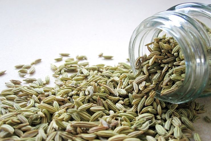 Fennel seeds for dry mouth