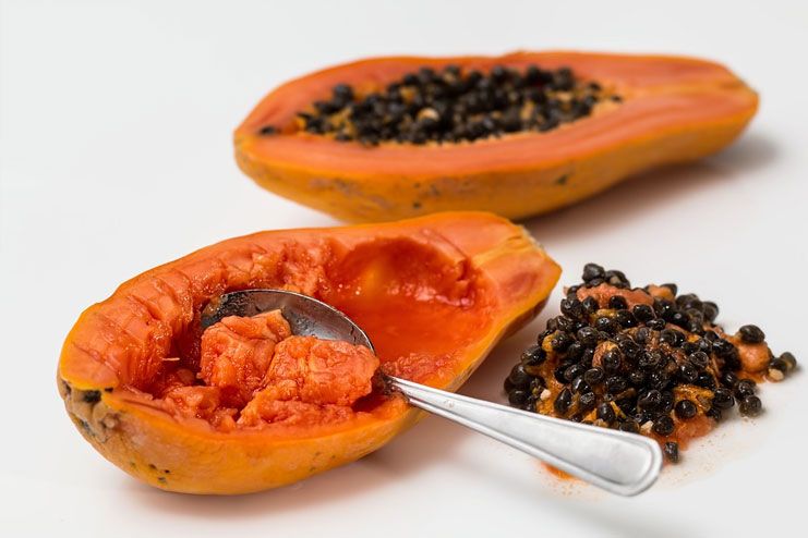 Papaya for Heat Rash