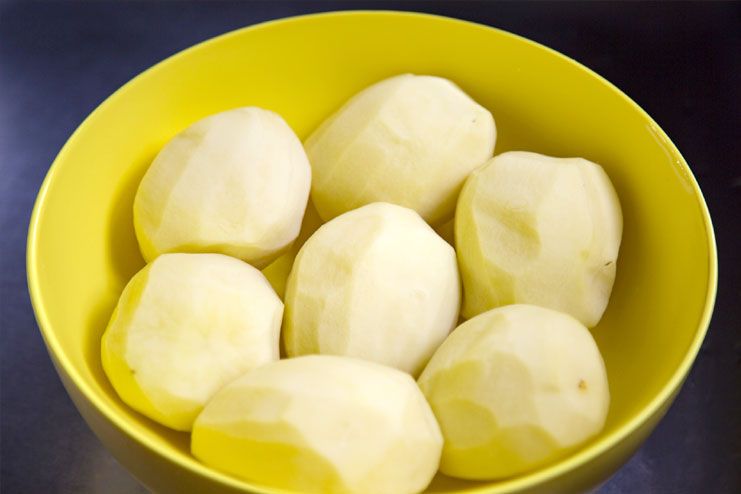 Raw Potato to cure Heat Rashes