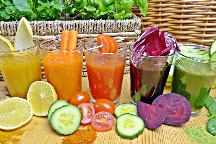 Juices for hot flashes