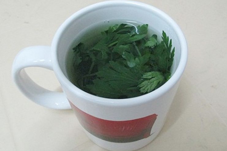 Parsley tea Parsley tea