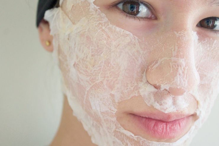 Egg white for upper lip hair removal