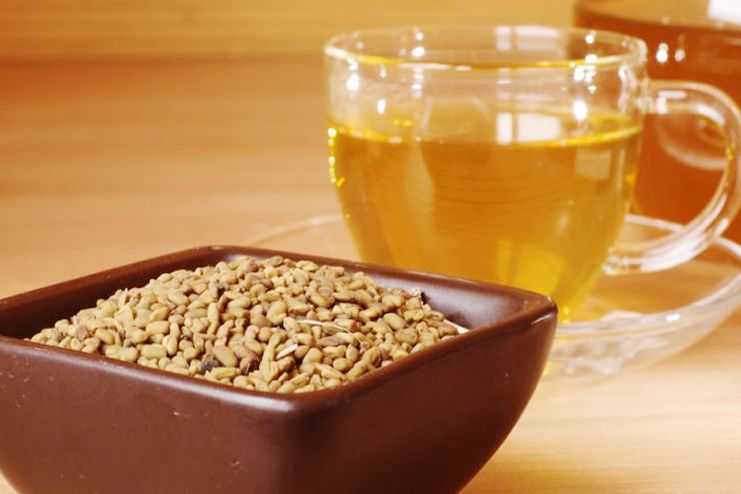 Fenugreek tea for motion sickness