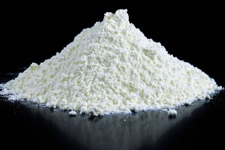 Flour for upper lip hair removal