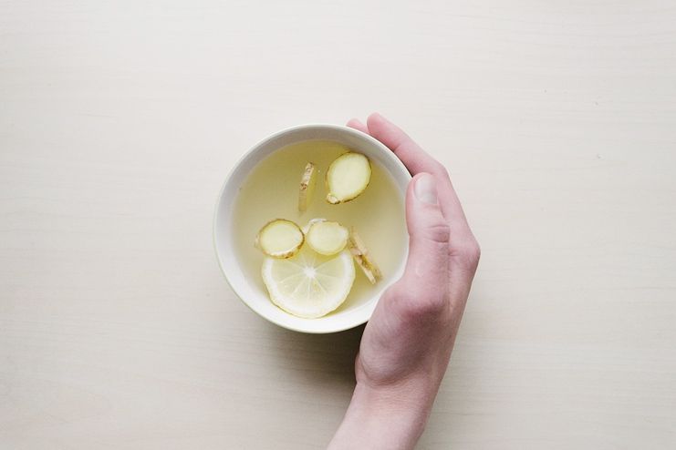 Ginger tea to Treat Pneumonia
