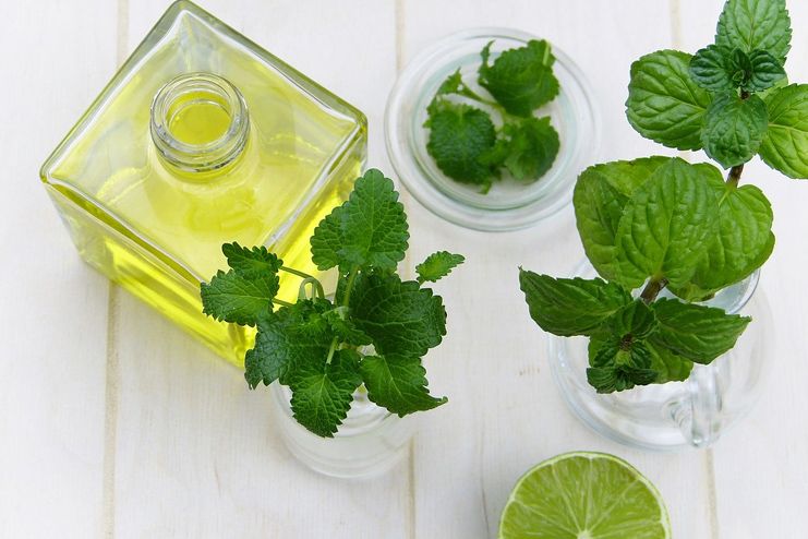 Peppermint oil for hickeys