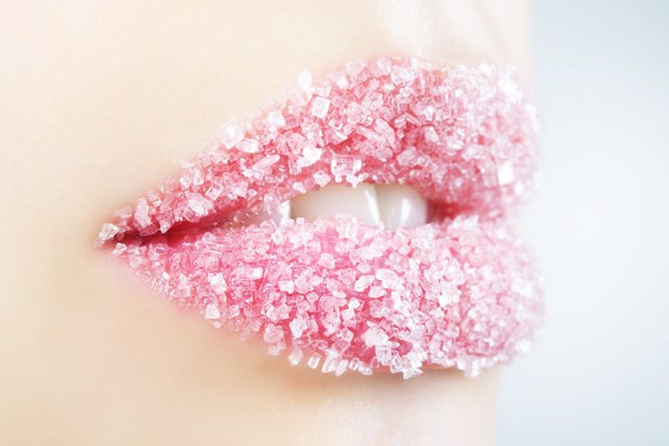 Sugar Scrub for Chapped Lips