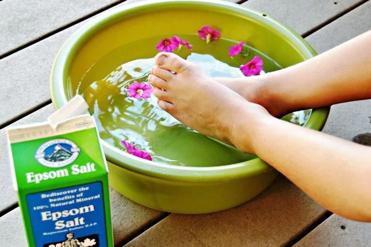 Epsom Salt for Foot Odor