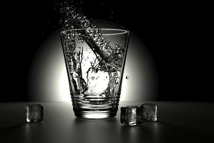 Drink more water to get rid of flatulence