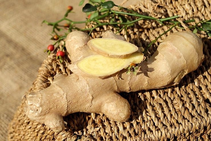 Ginger to get rid of flatulence