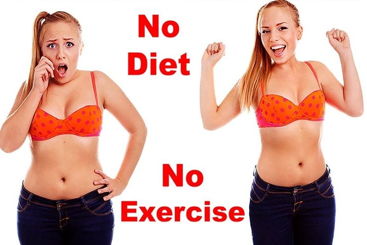 How to lose weight without exercise