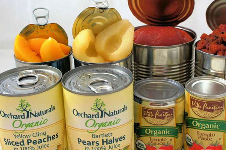 Avoid canned fruits