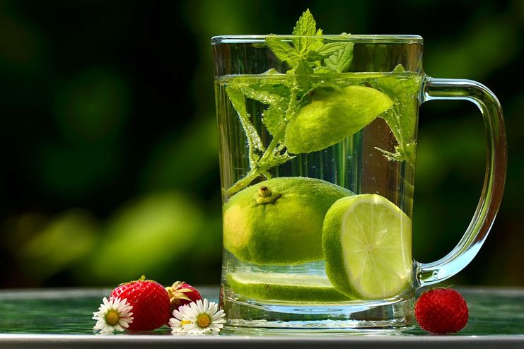 Lemon Water for Dehydration