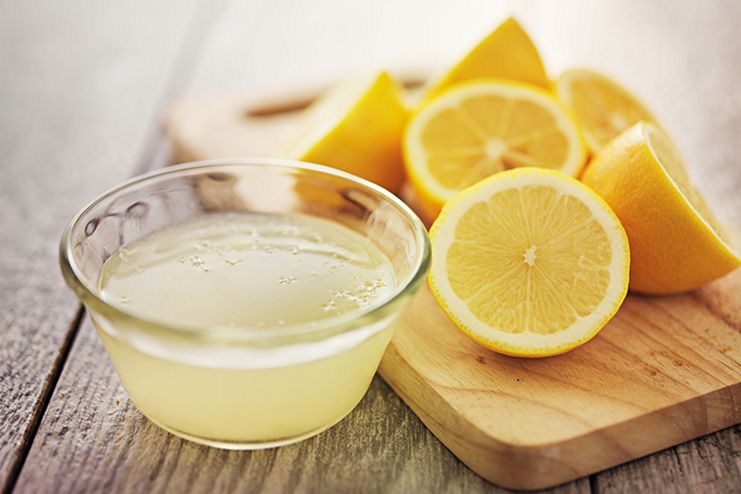 Castor Oil and Lemon Juice