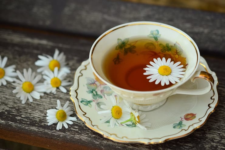 Chamomile Tea for Upset Stomach