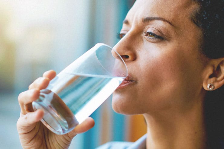 Drink one glass of water after waking up