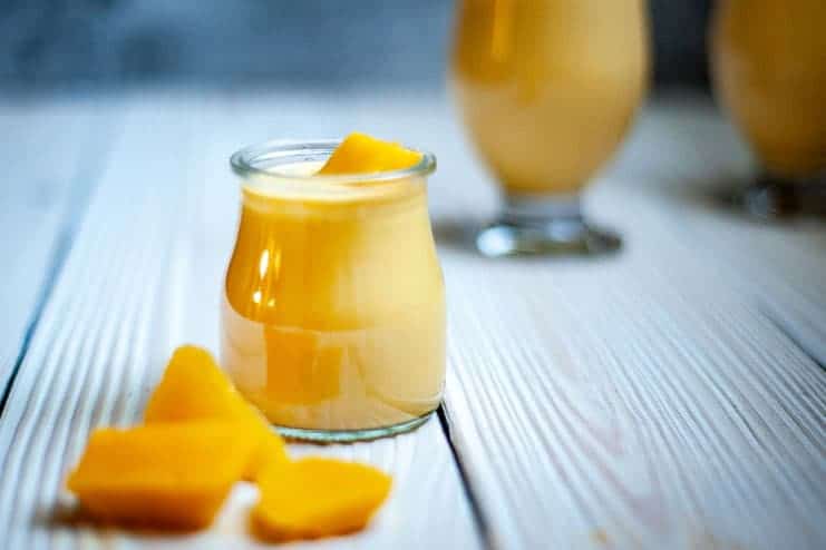 Mango protein shake