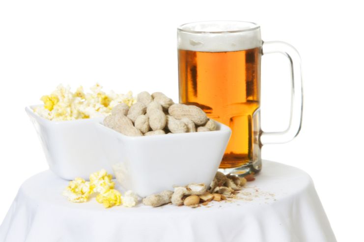 Beer paired with Roasted Nuts