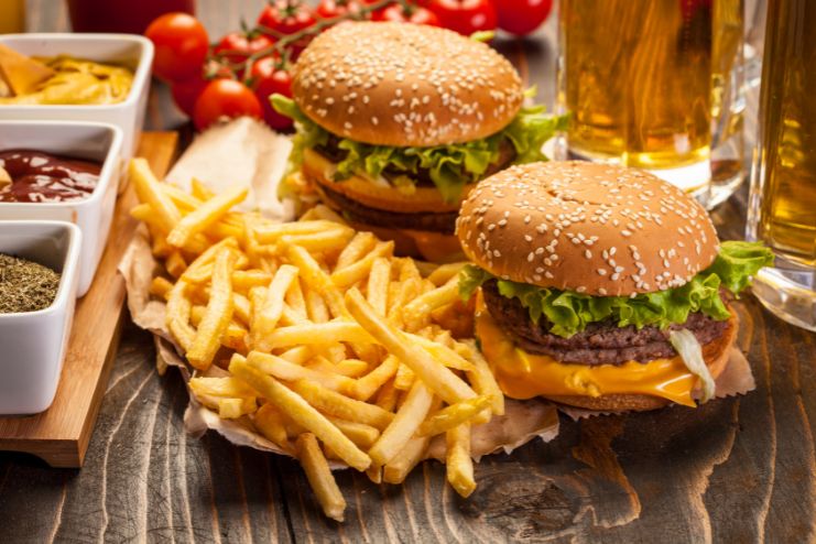 Burgers and Fries