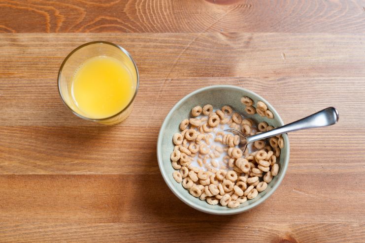 Cereal and Juice
