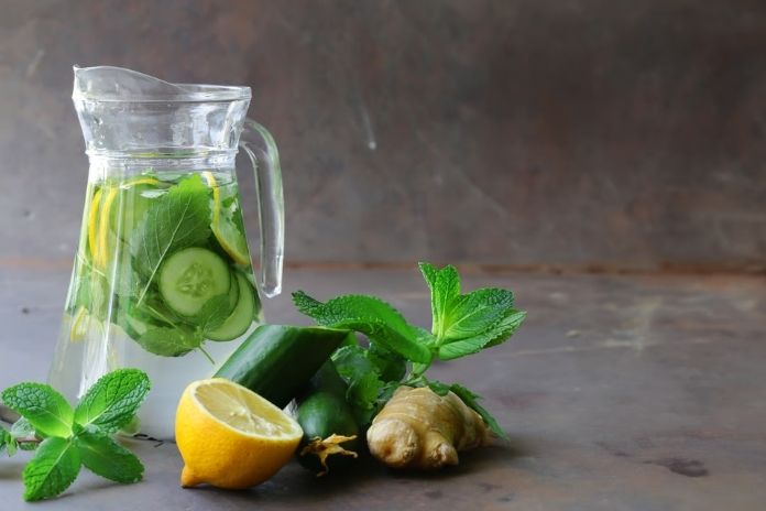 Flat Tummy Drink With Basil