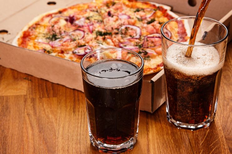 Pizza and Soda