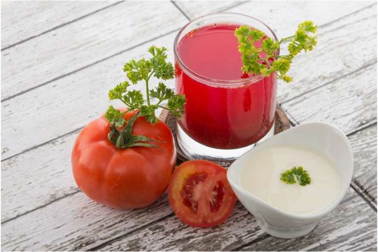 Tomato Yogurt Mask