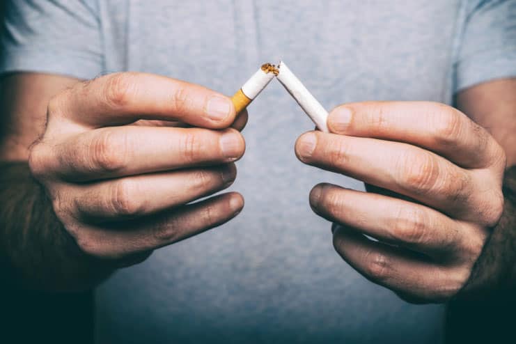 Quit the habit of smoking