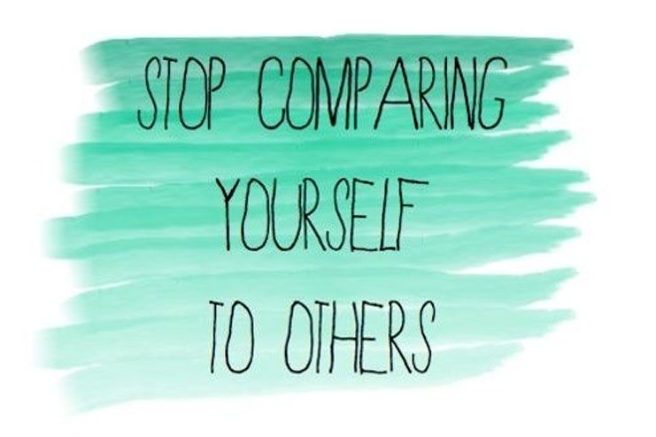 Stop comparing yourself