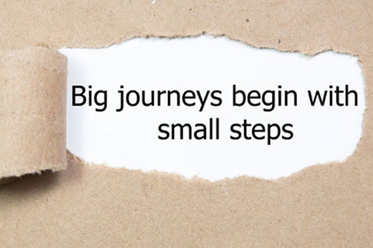 Start with Small Steps