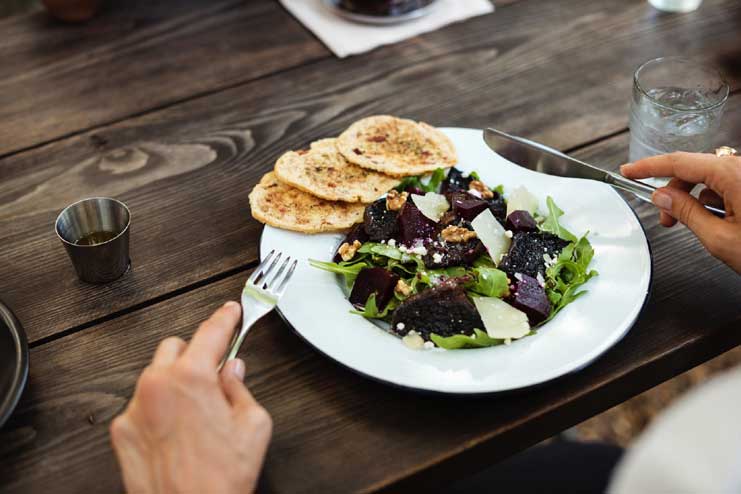 Eat properly during the day