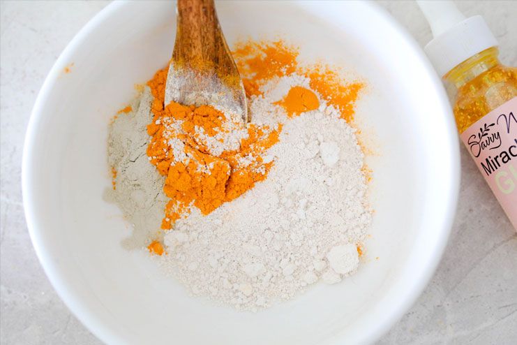 Turmeric and Rice Flour