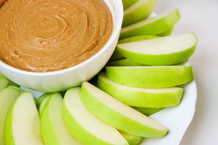 Apples and almond butter