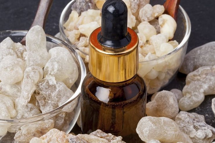 The combination of myrrh essential oil with turmeric has been suggested as ...