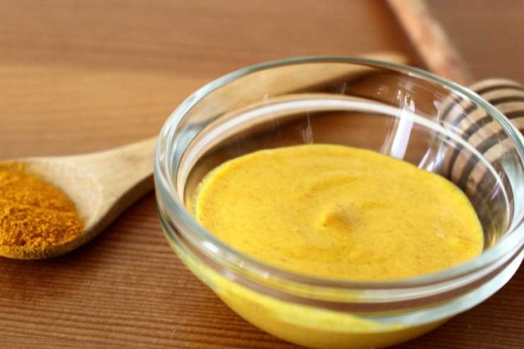 Turmeric and milk paste