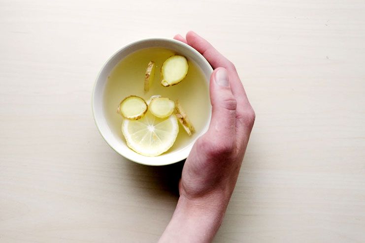 Laryngitis - Ginger tea