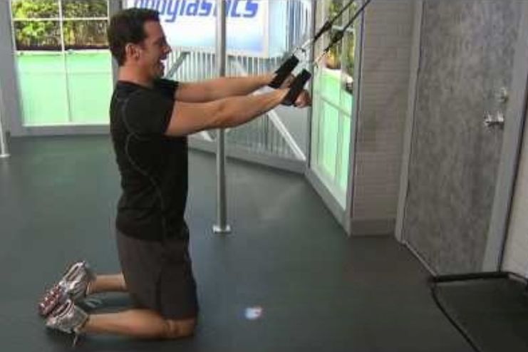 Resistance Band Lat Pulldown