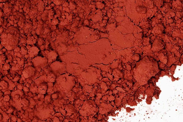 Vitiligo - Red clay