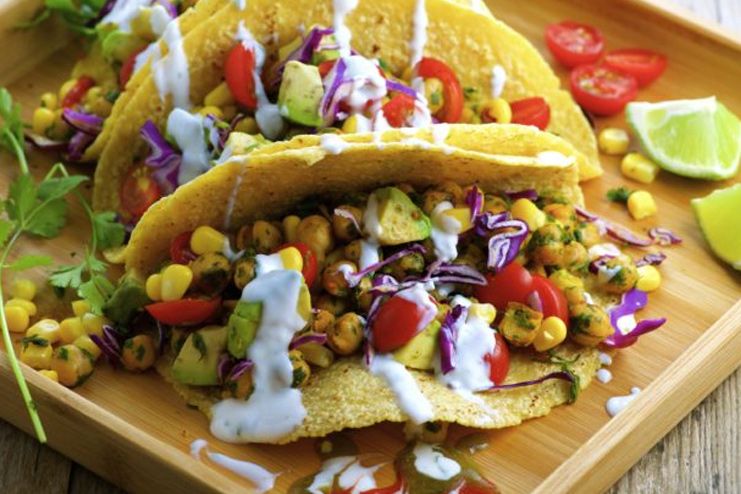 Chickpea tacos