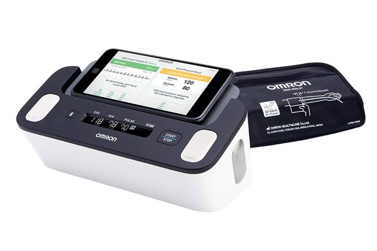 Omron Complete Wireless Upper Arm Blood Pressure Monitor EKG