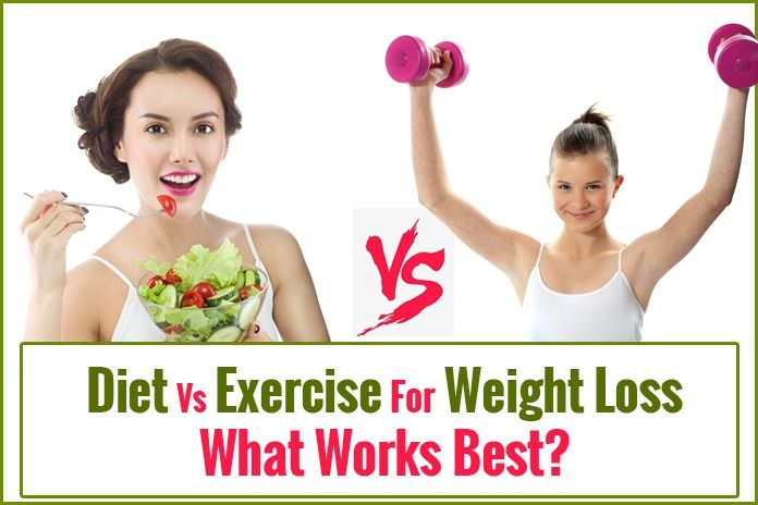 Diet Vs Exercise- Which Works Best