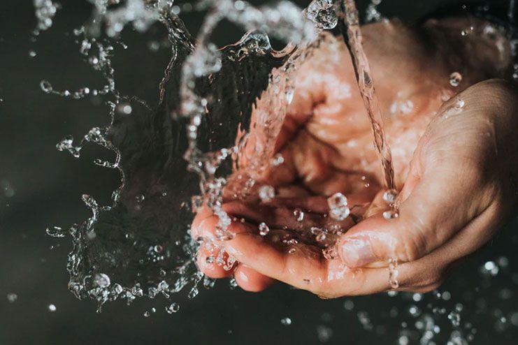 Washing hands frequently