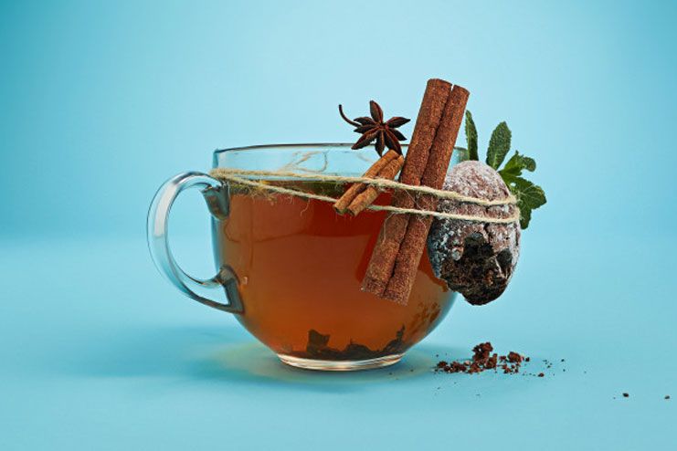 Drink a cup of herbal tea