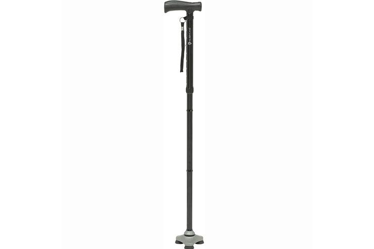 HurryCane Freedom Edition Folding Cane with T Handle