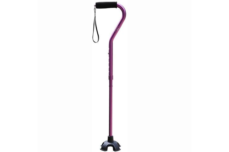 KingGear Adjustable Cane Lightweight Sturdy Offset Walking Stick