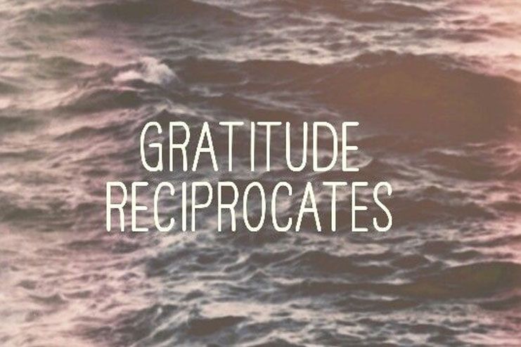 Reciprocate Gratitude Help Them Back