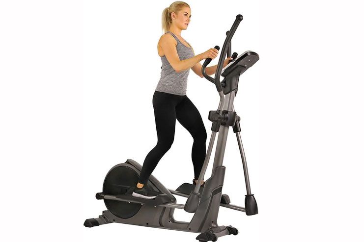 Sunny Health Fitness Pre-Programmed Elliptical Trainer