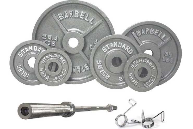 Troy USA Sports Olympic Weight Set